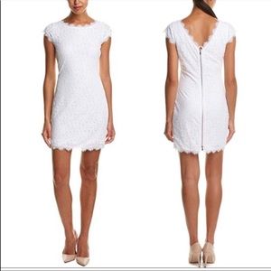 Never Worn DVF “Barbara” Dress in White